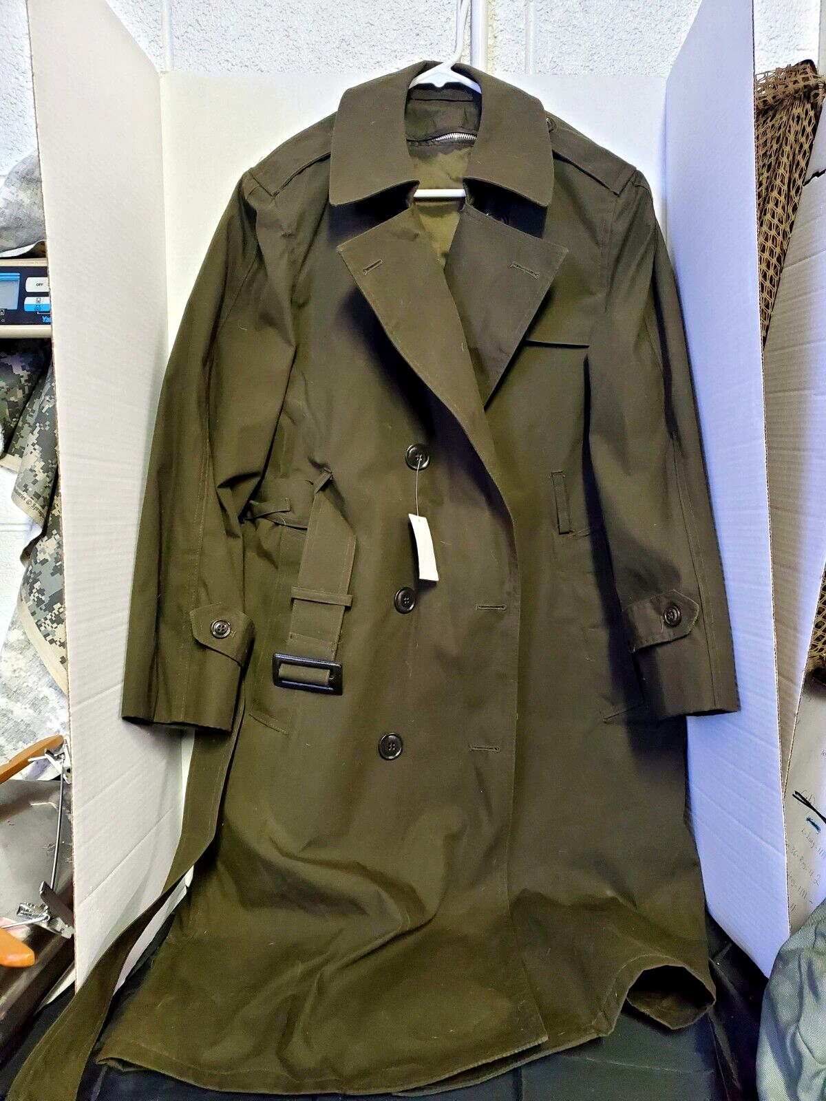 Coat, all weather, service uniform heritage green 564 army green (AGSU) SZ  10S