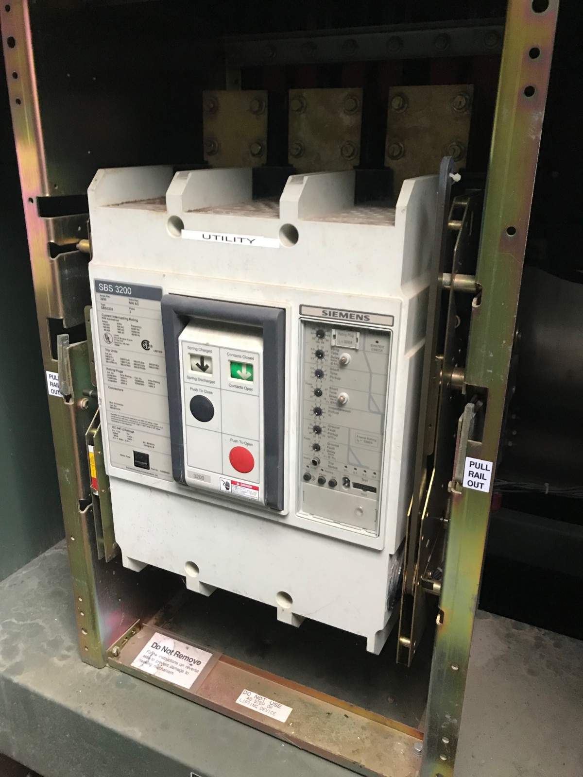 3,000 Amp States Electric Rental Automatic Transfer Switch 3R 480V | S/N: N-1246