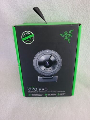 NIB Razer Kiyo Pro 1080p 60FPS Streaming Webcam with Adaptive Light Sensor 810056140960 | eBay NIB Razer Kiyo Pro 1080p 60FPS Streaming Webcam with Adaptive Light Sensor 810056140960 | eBay
