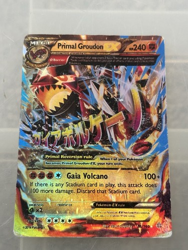 Primal Groudon EX Pokémon Cards | eBay