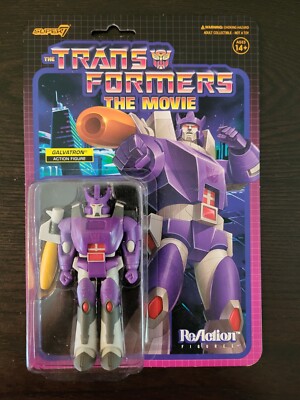 Galvatron The Movie 2021 3.75'' TRANSFORMERS ReAction Super 7 NEW MOC #2