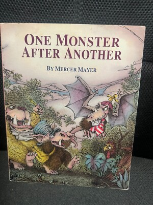 One Monster After Another by Mercer Mayer 1st Rainbird Edition - Paperback