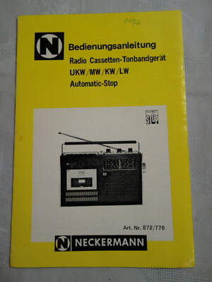 Radio Schaltplan GRUNDIG AM FM Super 2004 GW
