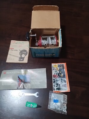 PENN JIGMASTER No 500SM Reel, with Box & Marketing Materials