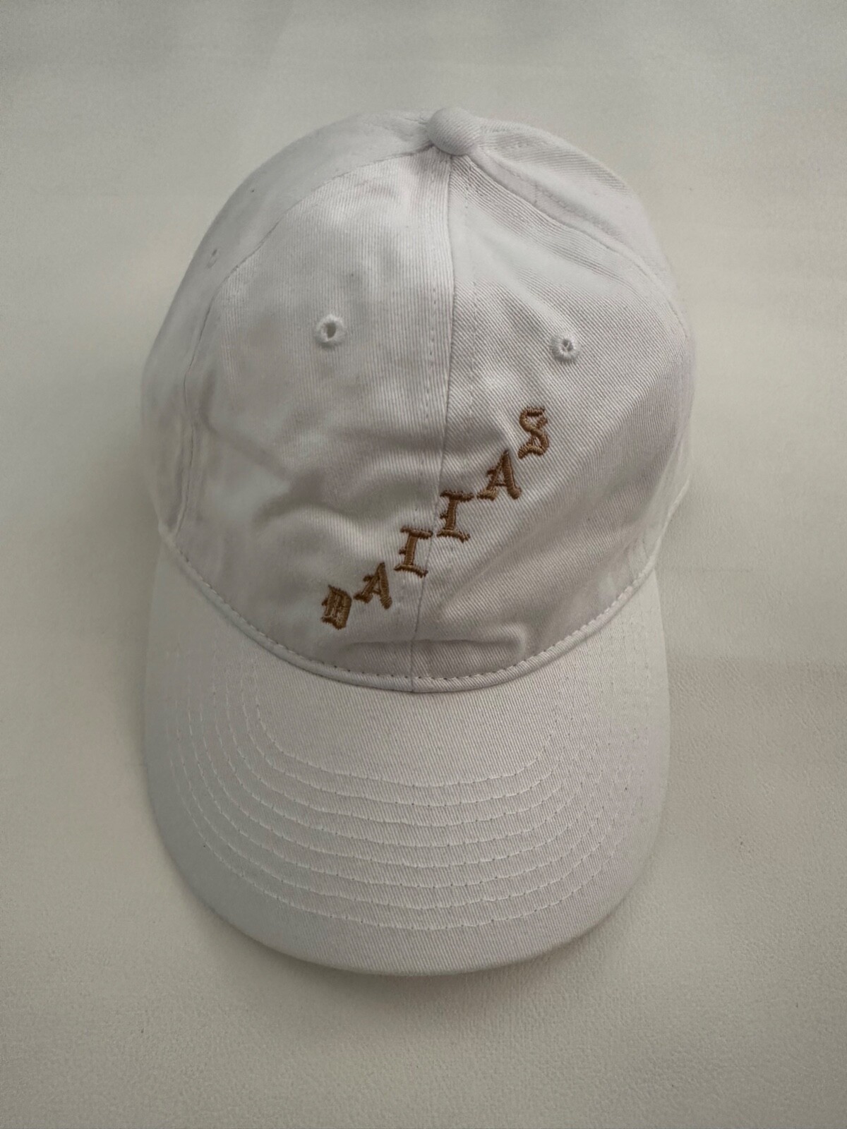 The Kanye West Pablo Pop-Up White Dallas Adjustable Baseball