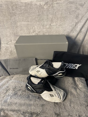 Pre-owned Balenciaga Tyrex Bicolor Sneakers Black /white Womens Size Eu 37/ Us 6.5 W