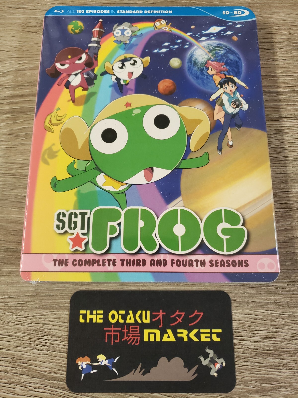 Sgt. Frog season 3 & 4 / NEW anime on Blu-ray from Discotek