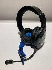 Playstation 4 PS4 Afterglow Blue Headset AG6 Wired Headset Official OEM