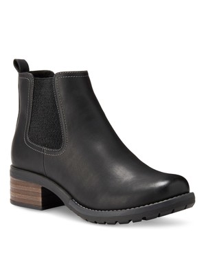 

EASTLAND Женские черные ботильоны без шнуровки на платформе 1/2 дюйма с жасминовым блочным каблуком 8,5 Вт, Черный, 2149-01