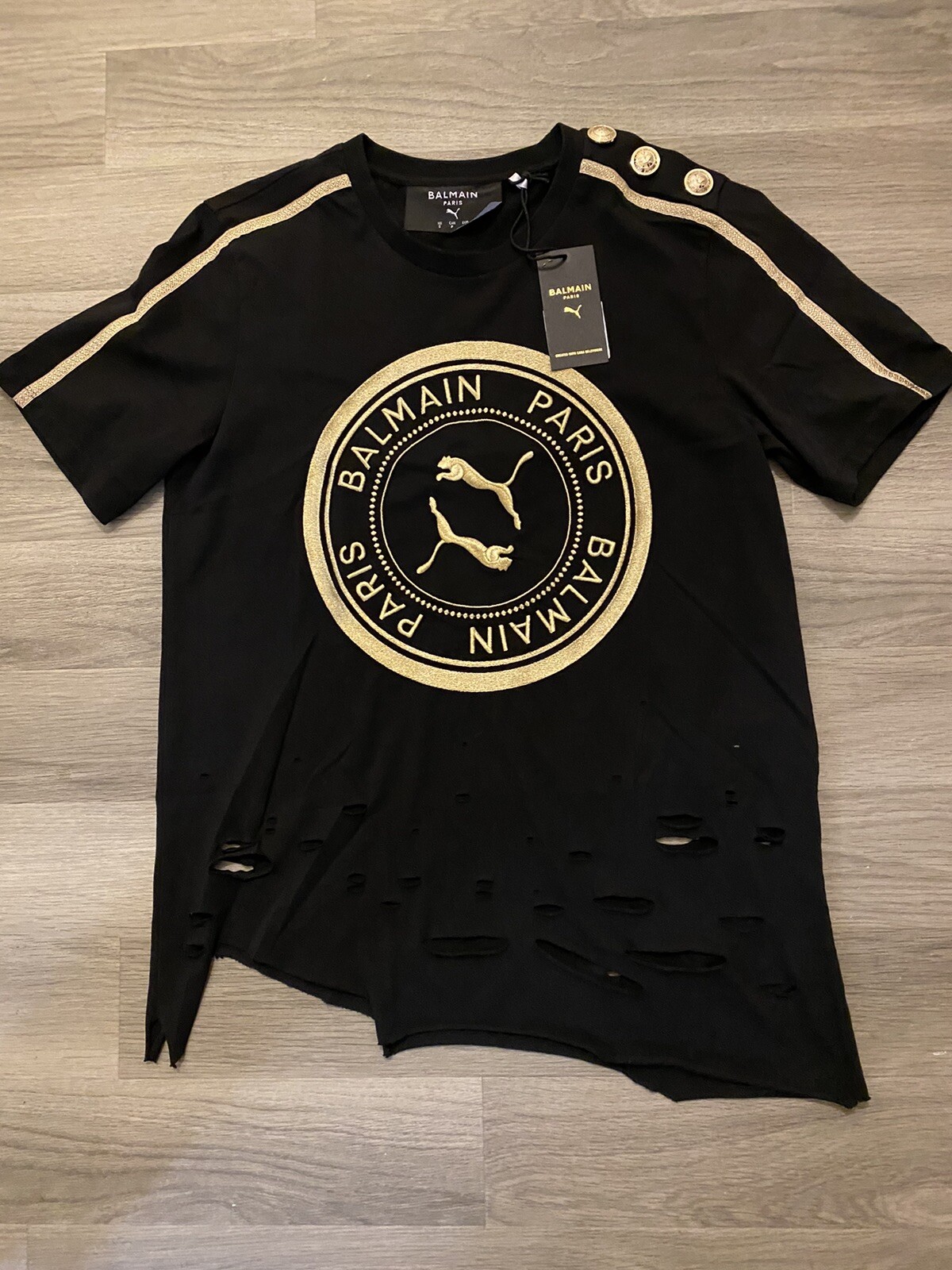 puma balmain t shirt
