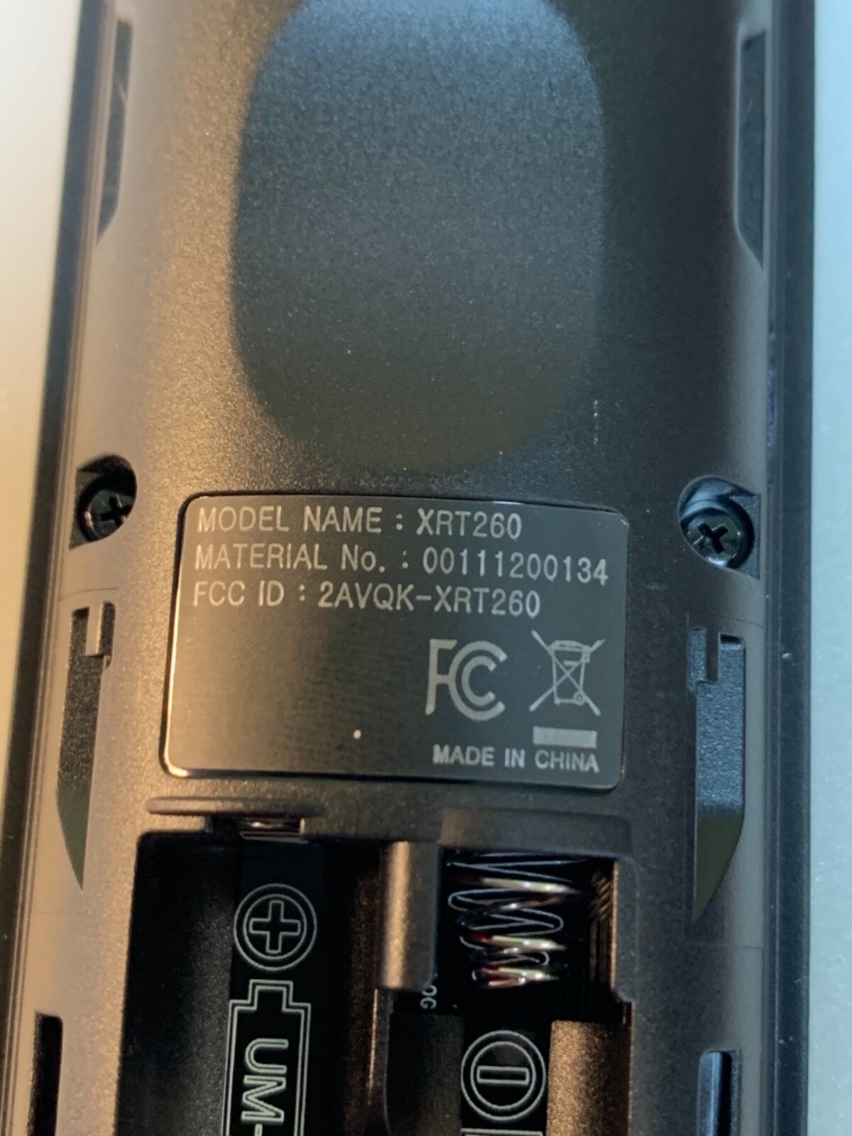 GENUINE OEM VIZIO SMART VOICE TV REMOTE CONTROL XRT260 W/ PEACOCK CRACKLE USED