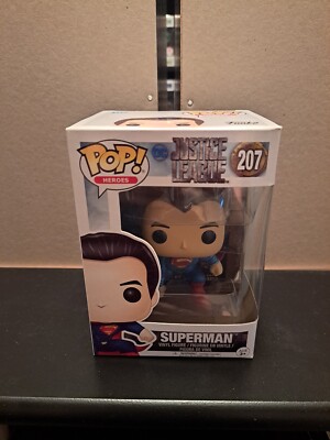 Funko Pop! Vinyl: DC Universe Justice League Superman #207 W Pop Protector 