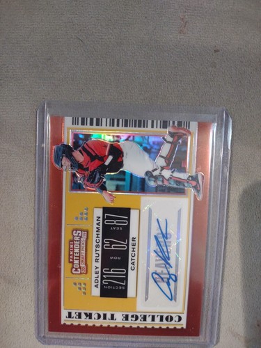 2019 PANINI ELITE EDITION ROOKIE AUTO /10 Adley Rutschman