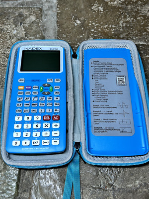 NADEX C-270 - Scientific Calculator Graph Functions - Blue - New
