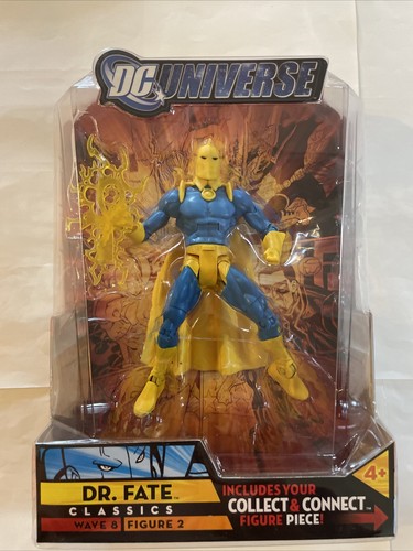 DC Universe Classics DR. FATE Yellow Helmet Action Figure Wave 8 Figure 2 NIB