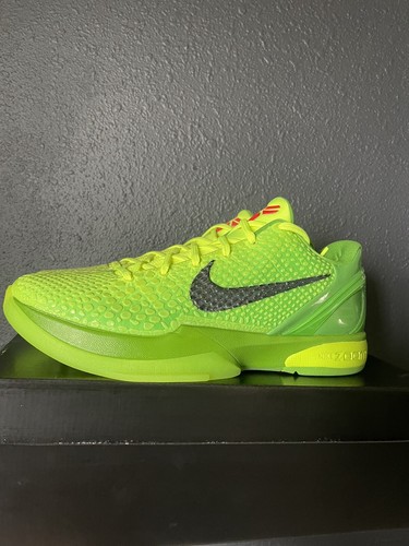 Nike Zoom Kobe 6 Protro Low Grinch cw2190 300 size 12 Mens