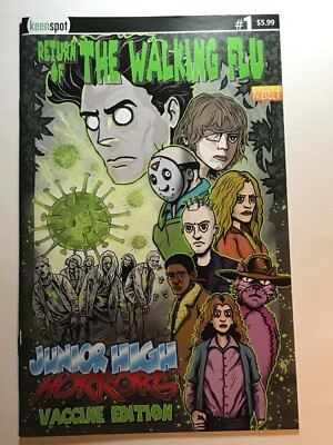 RETURN OF THE WALKING FLU #1 NM KEENSPOT COMICS 2021
