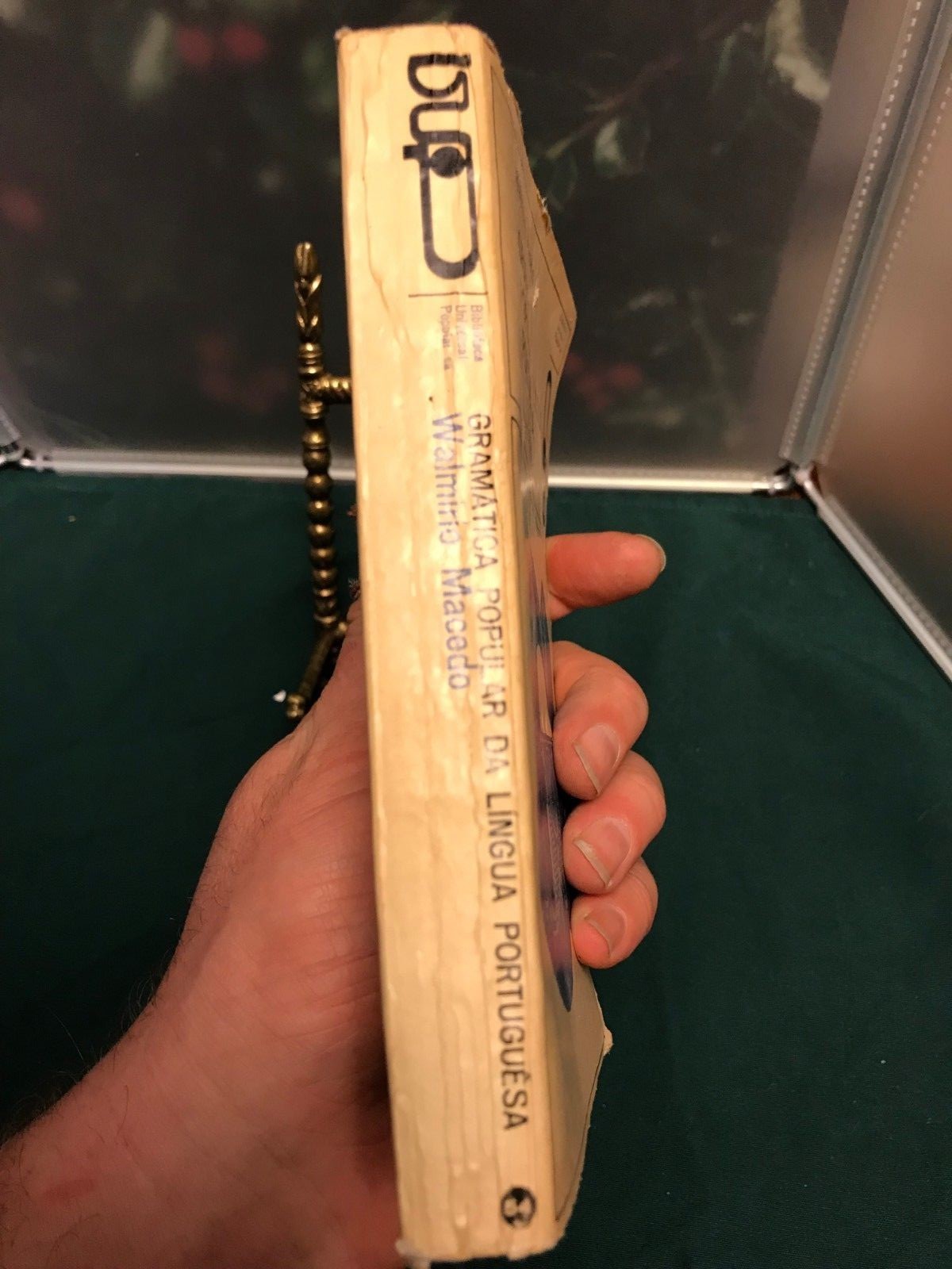 Gramatica popular da langua portuguesa - Walmirio Macedo 1966 paperback