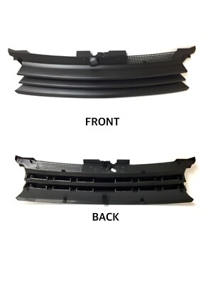 For 99-05 VW Golf MK4 MKIV Front Grille Black Badgeless Euro Design Notch Filler