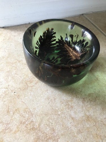 Pine Comb Resin Bowl