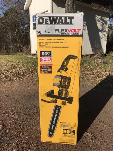 Dewalt DCCS670B 60 Flexvolt Brushless Cordless Chainsaw New in Box 16