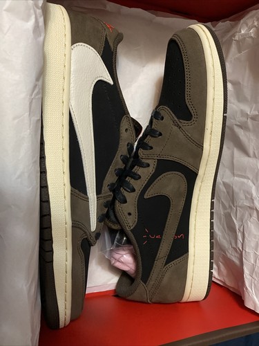 Travis Scott × Nike Air Jordan 1 Low ベビー travis scott jordan 1 Low Sp Toddler Size 11c Brand New With