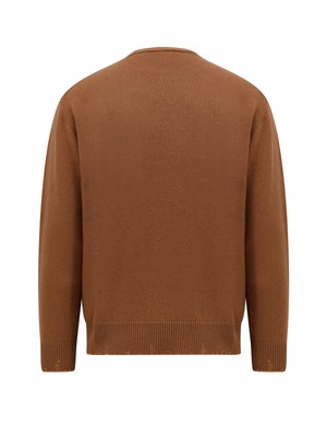 Pre-owned Amaranto Sweater In Brown