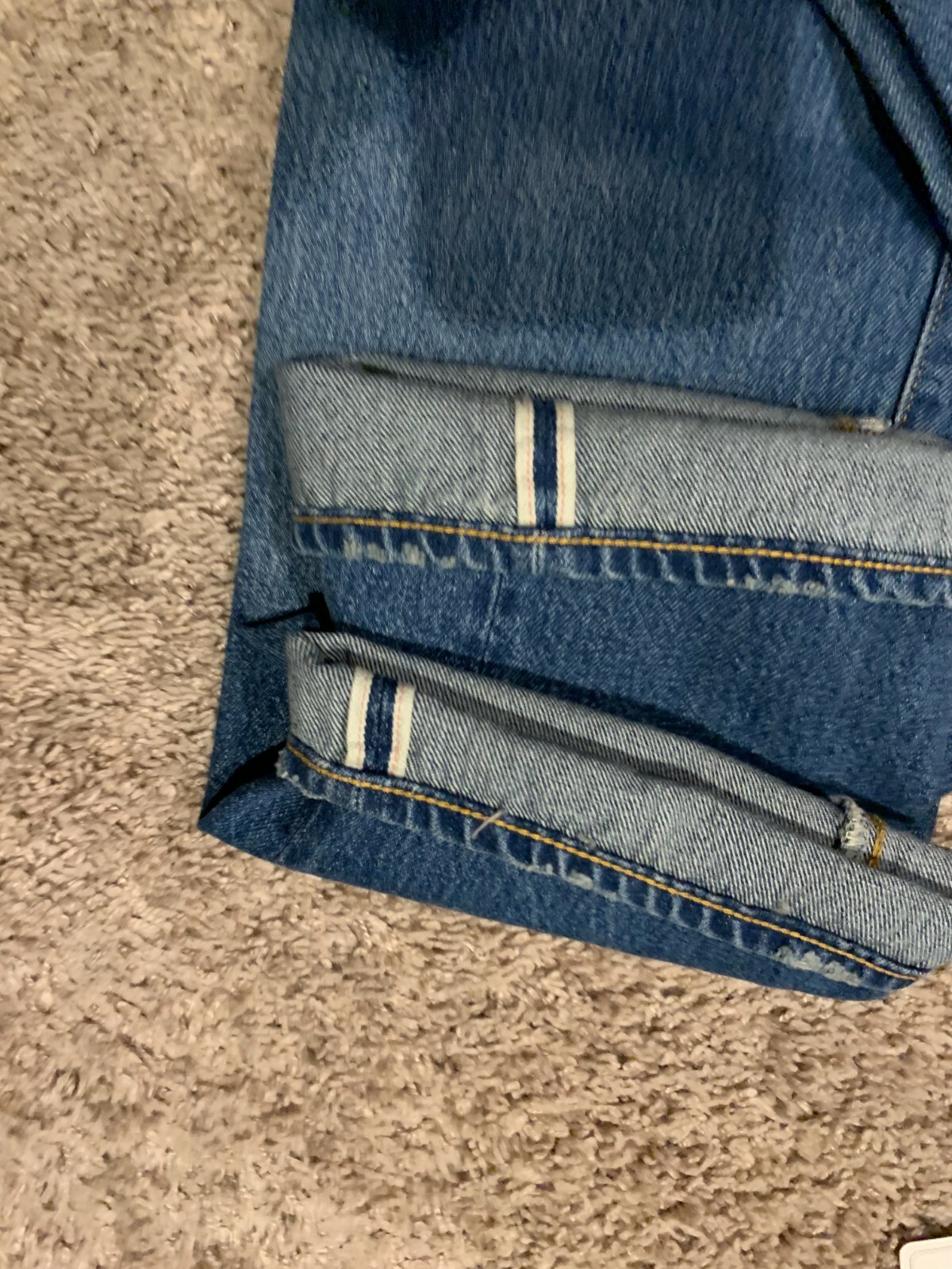 Pre-owned Levi's Lvc 1955 501 Xx Selvedge Jeans Made In Japan 28x34 Rt$265 0066 U44 In Blue