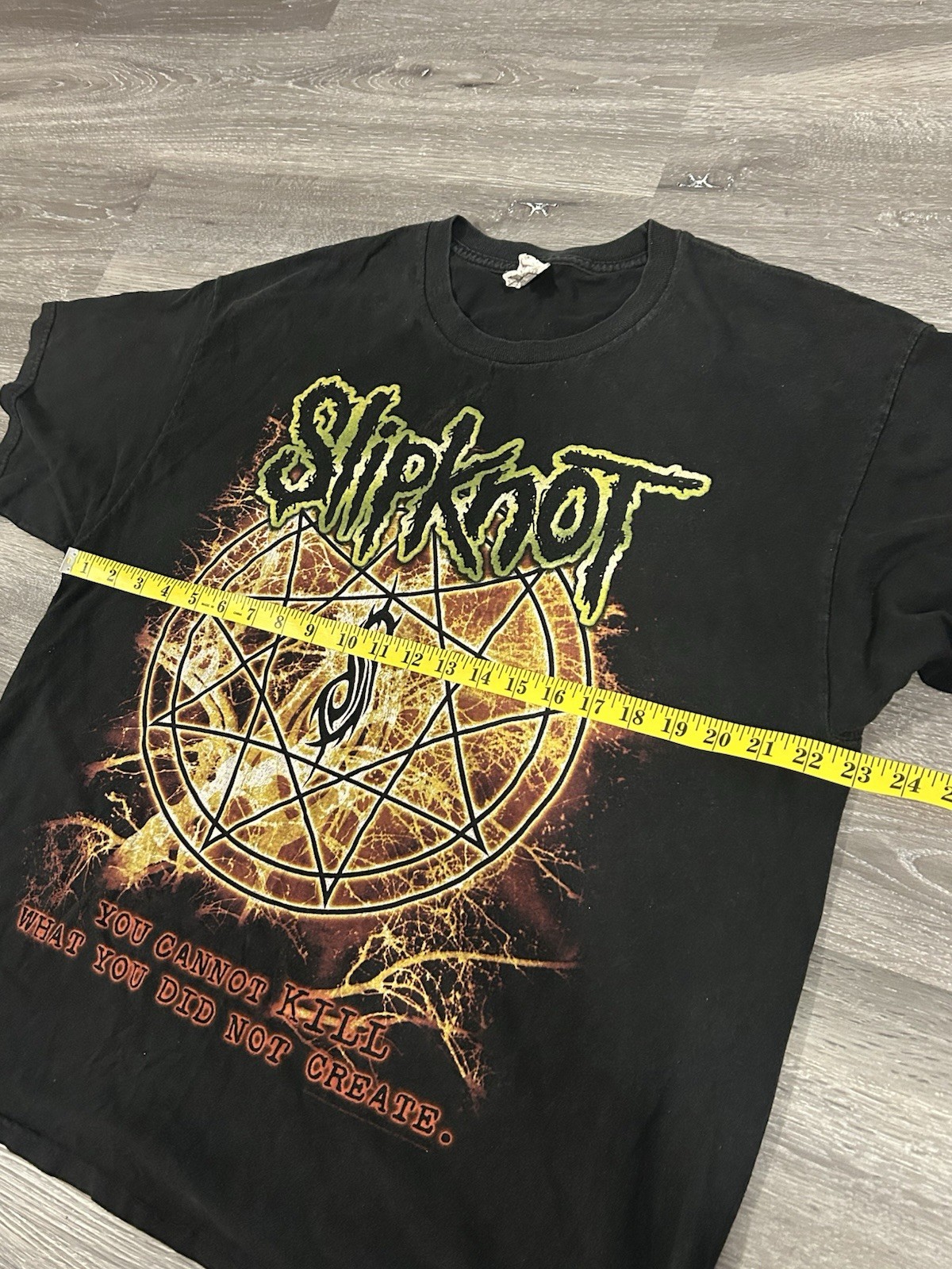 Vintage Slipknot 2013 You Cannot Kill Rock What You Did Not Create Shirt XL