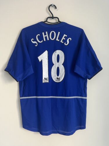 10-11 ManchesterUnitdユニSCHOLSE 18番NIKE M 2010-11 Manchester United Home Shirt Scholes #18 - 7/10 - (M)