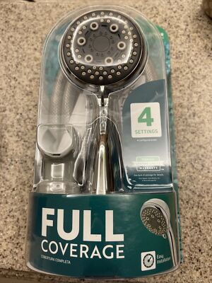 Peerless 4-Spray Hand Shower with Touch-Clean in White-PCKG Damaged