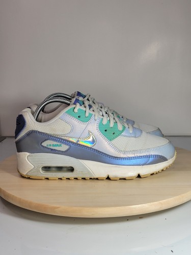 Nike Air Max 90 CT1966-400 size 7Y/ Women's 8.5 Frozen Blue