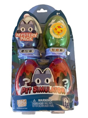 Phatmojo Simulator X Mystery Pet Minifigure Collectibles - 4 Pack