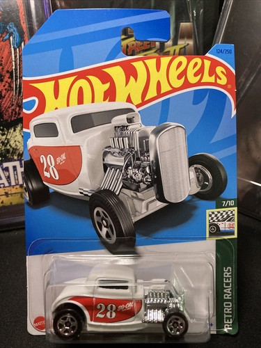 2023 Hot Wheels #124 Retro Racers '32 Ford white | eBay