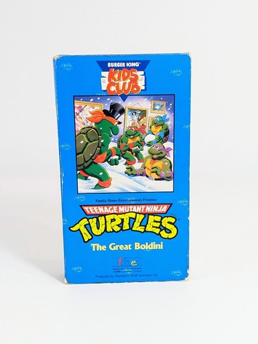 Burger King Kids Club Teenage Mutant Ninja Turtles, The