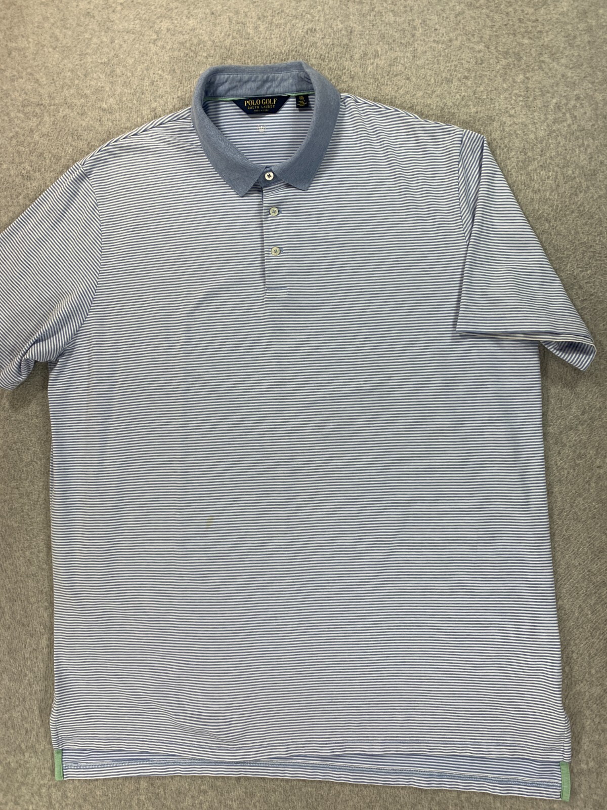 Polo Ralph Lauren Wicking Pen Striped Golf Polo Shirt (Men's