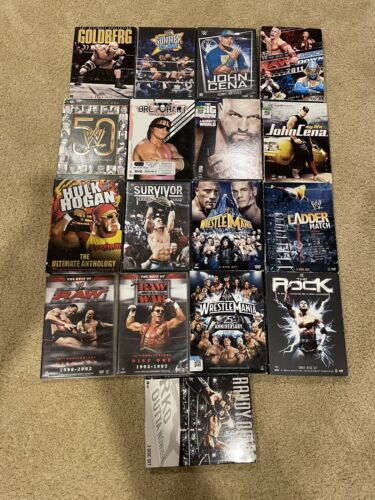 WWE Wrestling DVD Set Lot Of 17 Different Titles. | eBay WWE Wrestling DVD Set Lot Of 17 Different Titles. | eBay