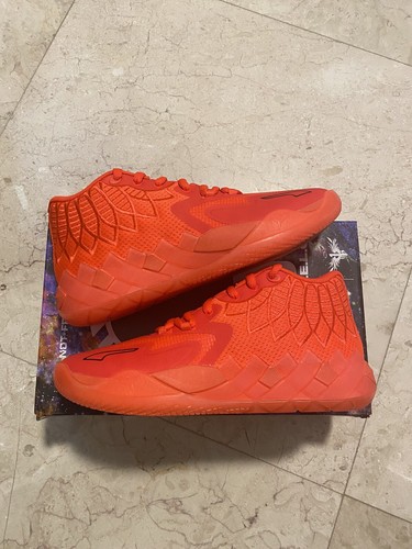 Pre-owned Puma Mb.01 Lamelo Ball Red Blast Basketball Shoes 377237-02 - All Sizes