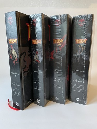 Hellboy Kompendium 1 - 4 Crosscult Deutsch HC - günstiger als Einzelkauf NEU