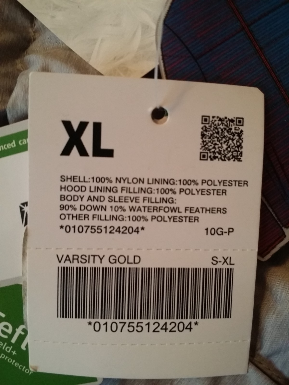 Giordano Reversible ligheweight down jacket Women XL