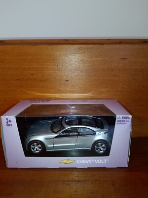 Chevrolet Volt Concept Silver Diecast Model Car, BBurago
