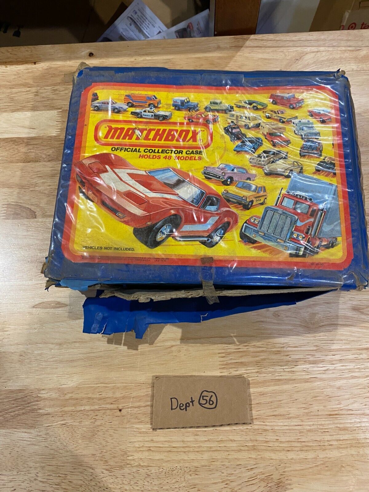 VIntage 1980 Matchbox Official Collectors Case Holds 48 VIntage 1980 Matchbox Official Collectors Case Holds 48