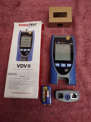 TREND Networks St-158000 VDV II Basic Voice, Data, Video Cable Verifier New!!!