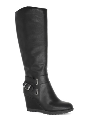 

Ботинки на танкетке с круглым носком AMERICAN RAG Womens Black Memory Foam Comfort Kyle, Черный, 10008399400