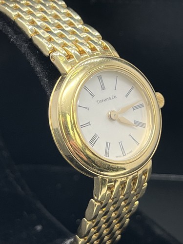 Tiffany & Co. Mark Watch Ladies 18k Yellow Gold Quartz 6.25 Tiffany & Co. Mark Watch Ladies 18k Yellow Gold Quartz 6.25