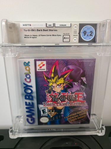 【 Yu-Gi-Oh Dark Duel Stories】箱 英語 カードなし Yu-Gi-Oh Dark Duel Stories Sealed WATA 9.2 A++, DDS-001 BLUE