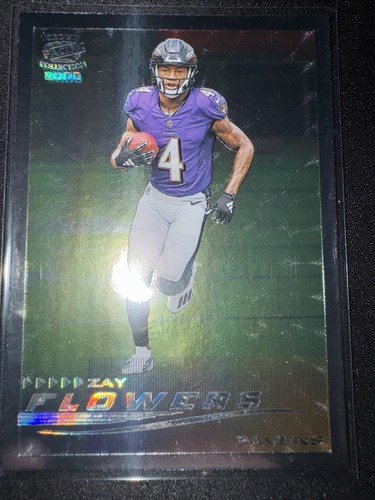 2023 Panini Zenith Zay Flowers RC Silver Crown Pacific