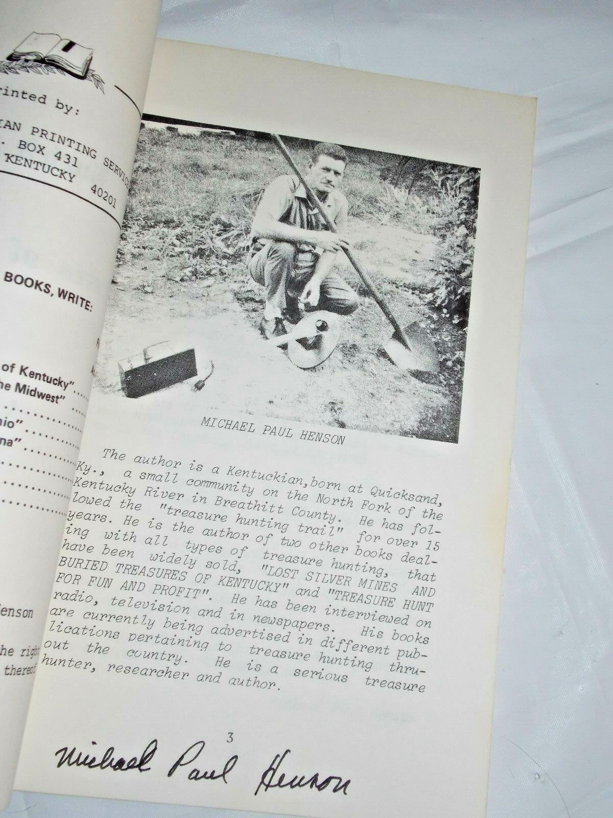Lost, Buried and Sunken Treasures of the Mid-West (lot 485)