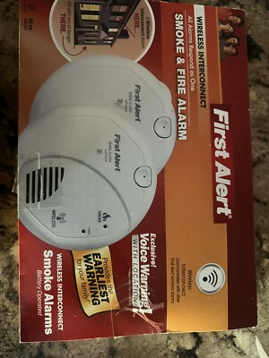 First Alert SA511CN2-3ST Wireless Interconnect Smoke Detector (2-Pack)