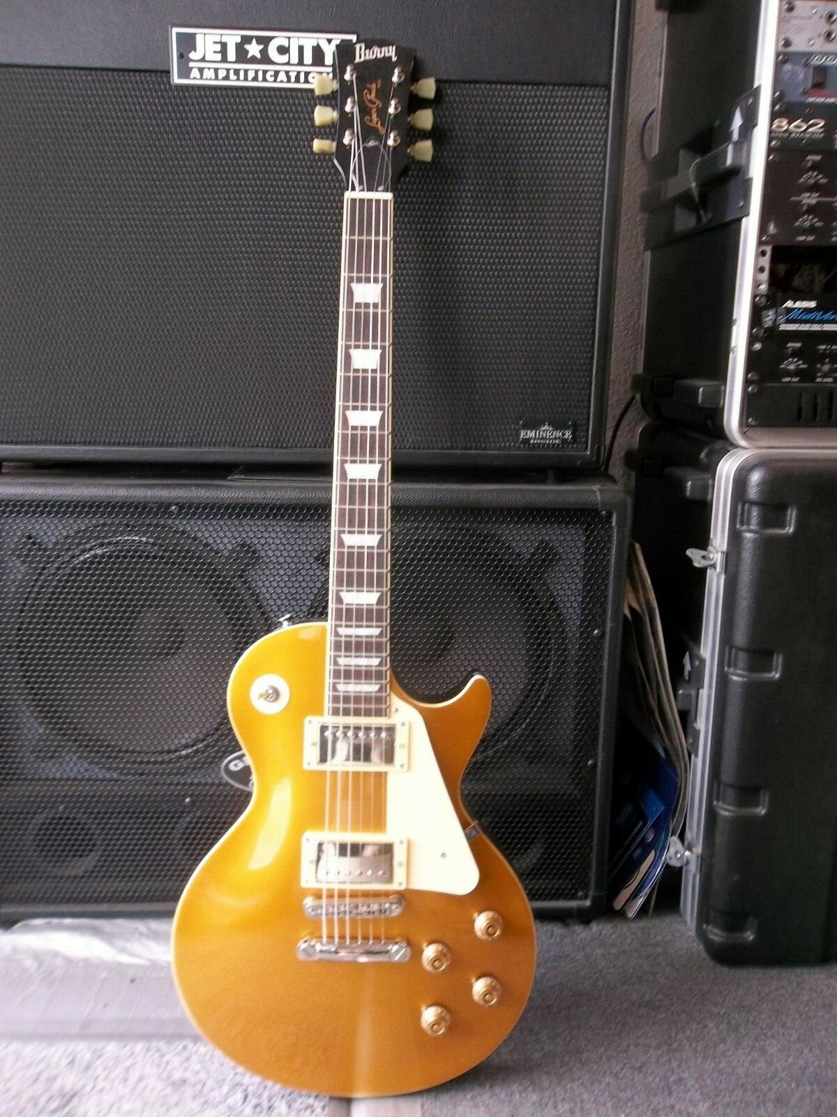 質Banana】美品 Burny/バーニー SRLG55 VLD レスポールタイプ